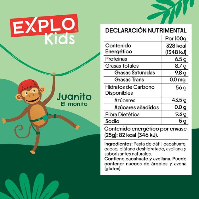 DILMUN 4 Barritas de choco banana y dátil 25g EXPLO