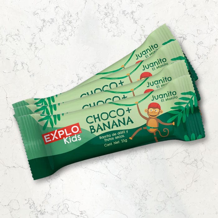 DILMUN 4 Barritas de choco banana y dátil 25g EXPLO