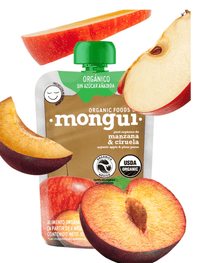 DILMUN 4pack Papillas orgánicas para bebés 100g c/u Mongui