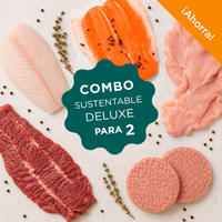 Combo deluxe de proteína sustentable – 2 personas