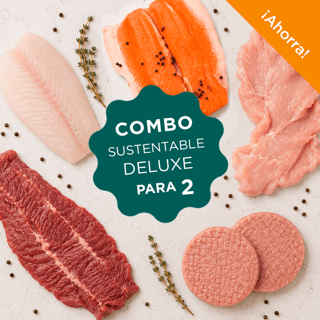 Combo deluxe de proteína sustentable – 2 personas