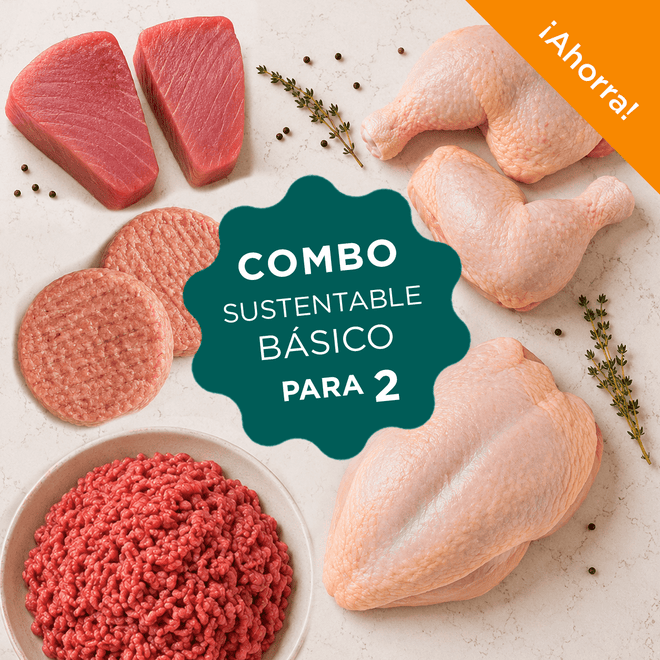 Combo básico de proteína sustentable – 2 personas