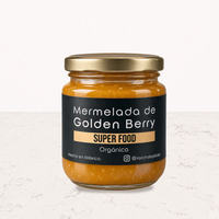 Mermelada de golden berry orgánica 270 g Rancho Tepetzintla