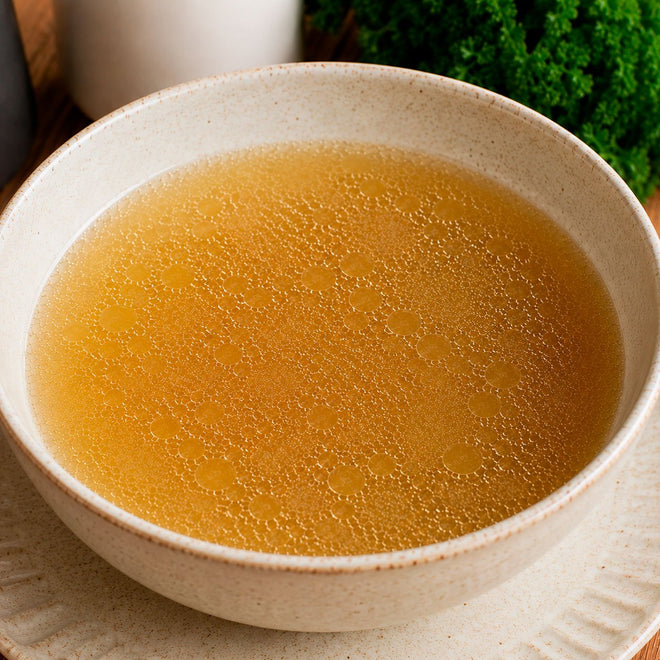 Caldo de hueso de pollo de pastoreo 500ml Indomitus