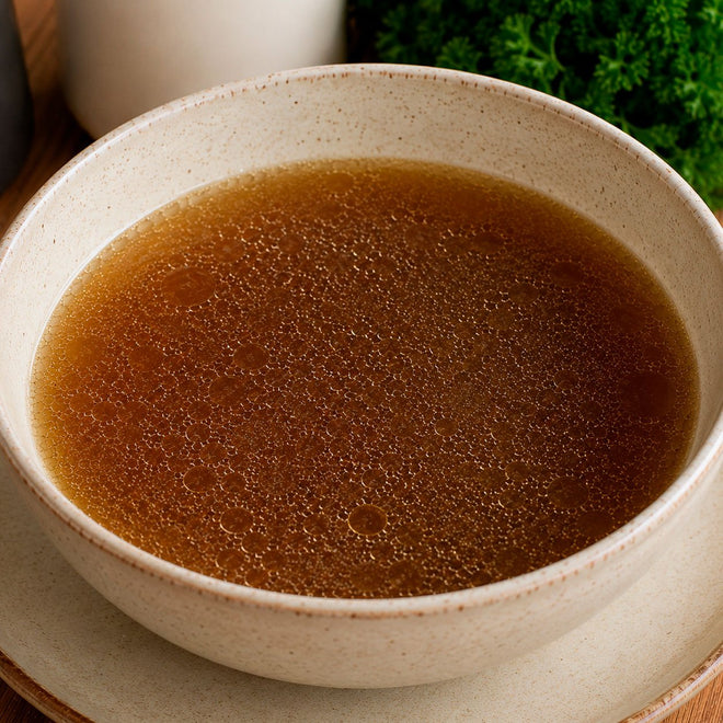 Caldo de hueso de res orgánico de pastoreo 500ml Indomitus