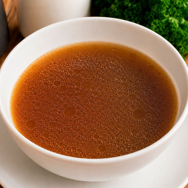 Caldo de huesos de res de pastoreo megadiverso 700ml Rancho Risueño