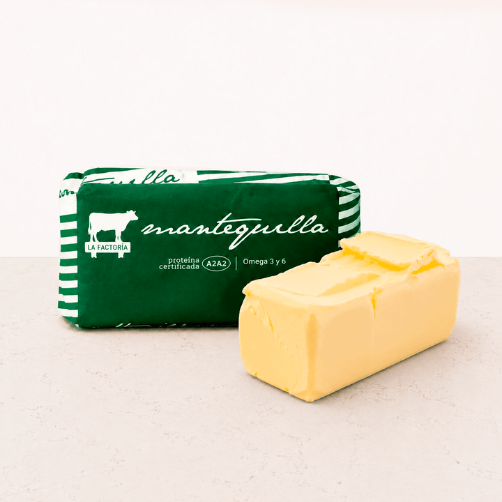 Mantequilla leche de vaca A2 de pastoreo 100g La Factoría