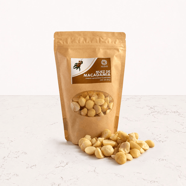 DILMUN Nuez de macadamia agroecológica entera 250g Las Cañadas