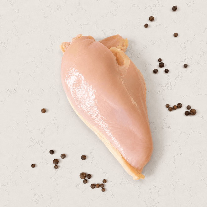 Pechuga de pollo de pastoreo con hueso aprox 450g Indomitus