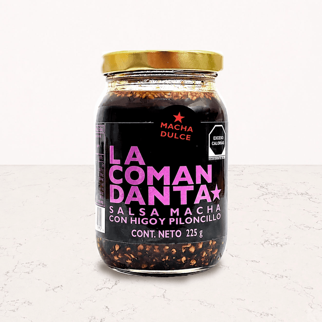 Salsa macha con higo y piloncillo 225g La Comandanta