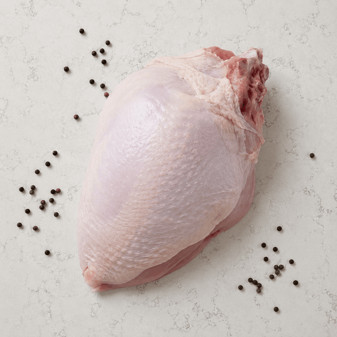 Pechuga de pavo natural en trozo con hueso 1 pieza Granja Cocotla