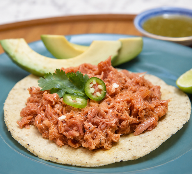 Atún tipo marlín ahumado para tacos o tostadas - 1 paquete La Marta Mariscos