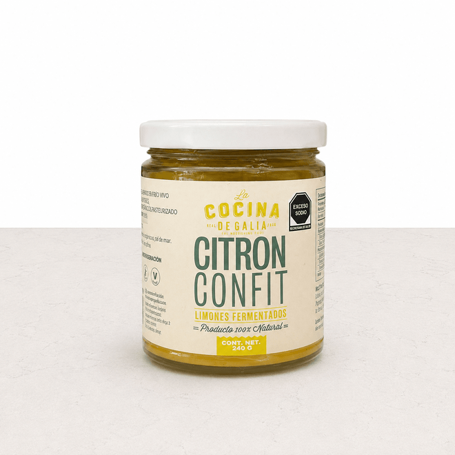 Limón amarillo fermentado 240g La Cocina de Galia