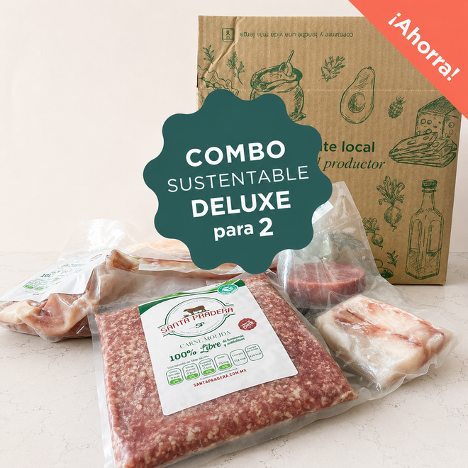 Combo deluxe de proteína sustentable – 2 personas
