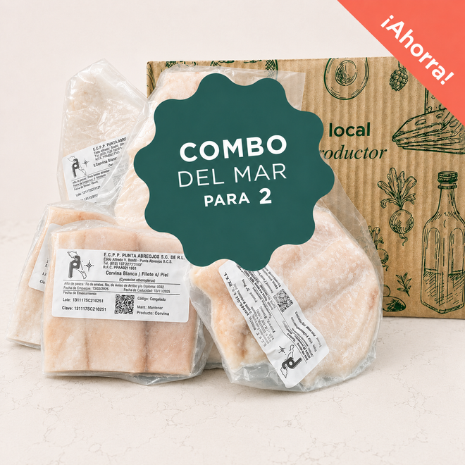 Combo de pesca salvaje – 2 personas