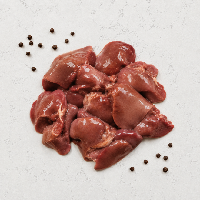 Hígado y corazón de pollo de pastoreo 500g Santa Pradera