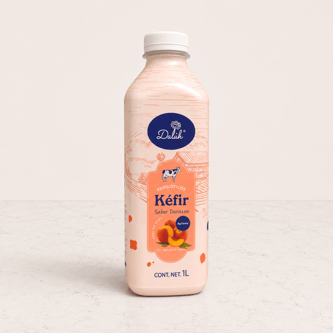 Kéfir sabor durazno 1lt Dalúh