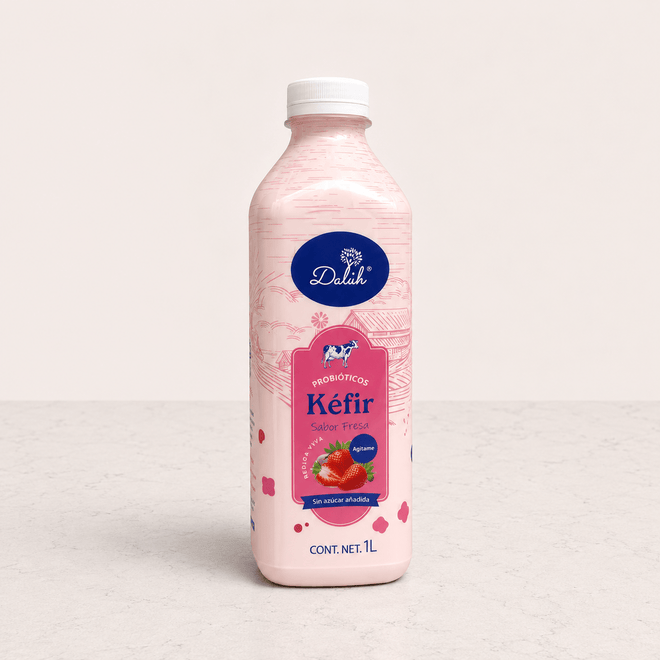 Kéfir sabor fresa 1lt Dalúh