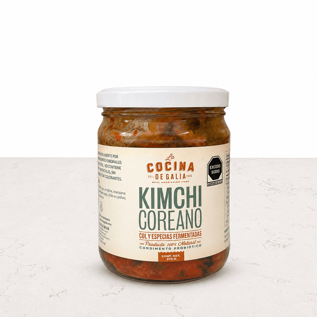 Kimchi col coreana fermentada 370g La Cocina de Galia