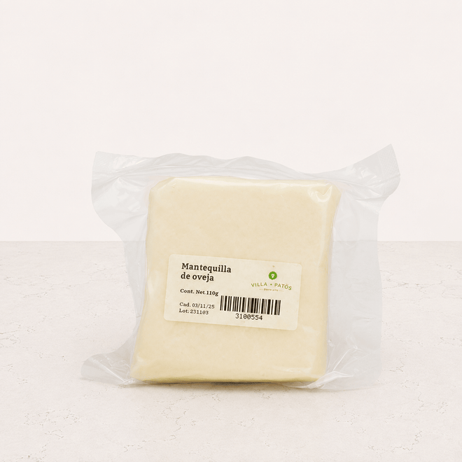 Mantequilla de oveja de pastoreo 110g Villa de Patos