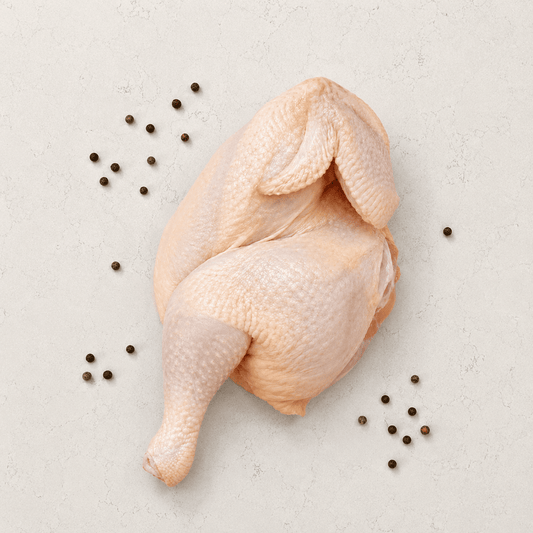 Medio pollo de pastoreo 800g Santa Pradera