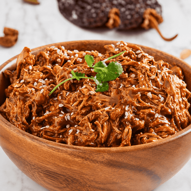 Pavo en mole 500g Granja Cocotla