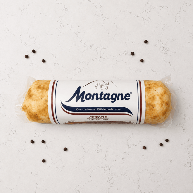 Queso de cabra con chipotle 200g Montagne