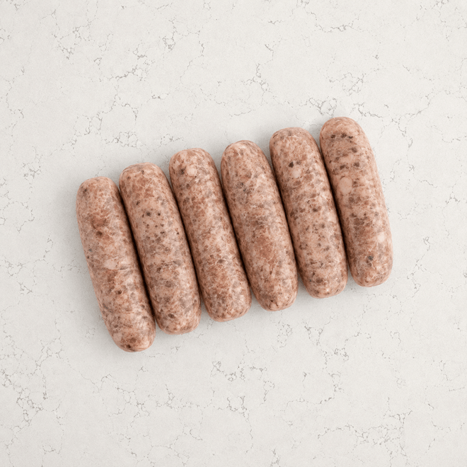 Salchicha desayuno de cerdo de libre pastoreo 350g Santa Pradera