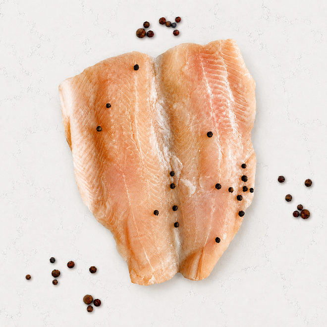 Trucha arcoíris sustentable con piel - 2 porciones (350g) Neminatura