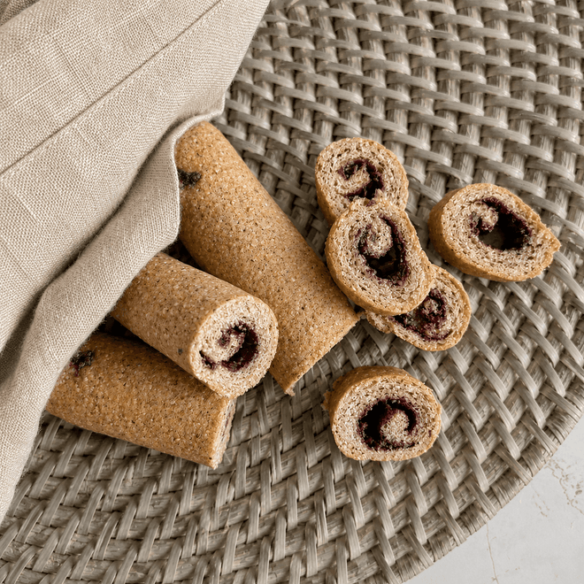 Barritas sin gluten de zarzamora 140g Pan Valle