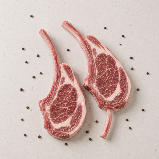 Chuletas de cordero 500g aprox Granja Cocotla