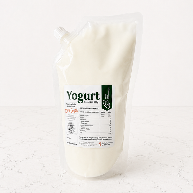 Yogurt natural de oveja 500g Finca Las Luciérnagas