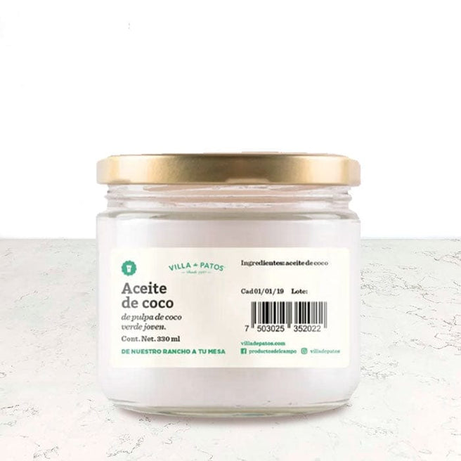 DILMUN Aceite de coco 330g Villa de Patos