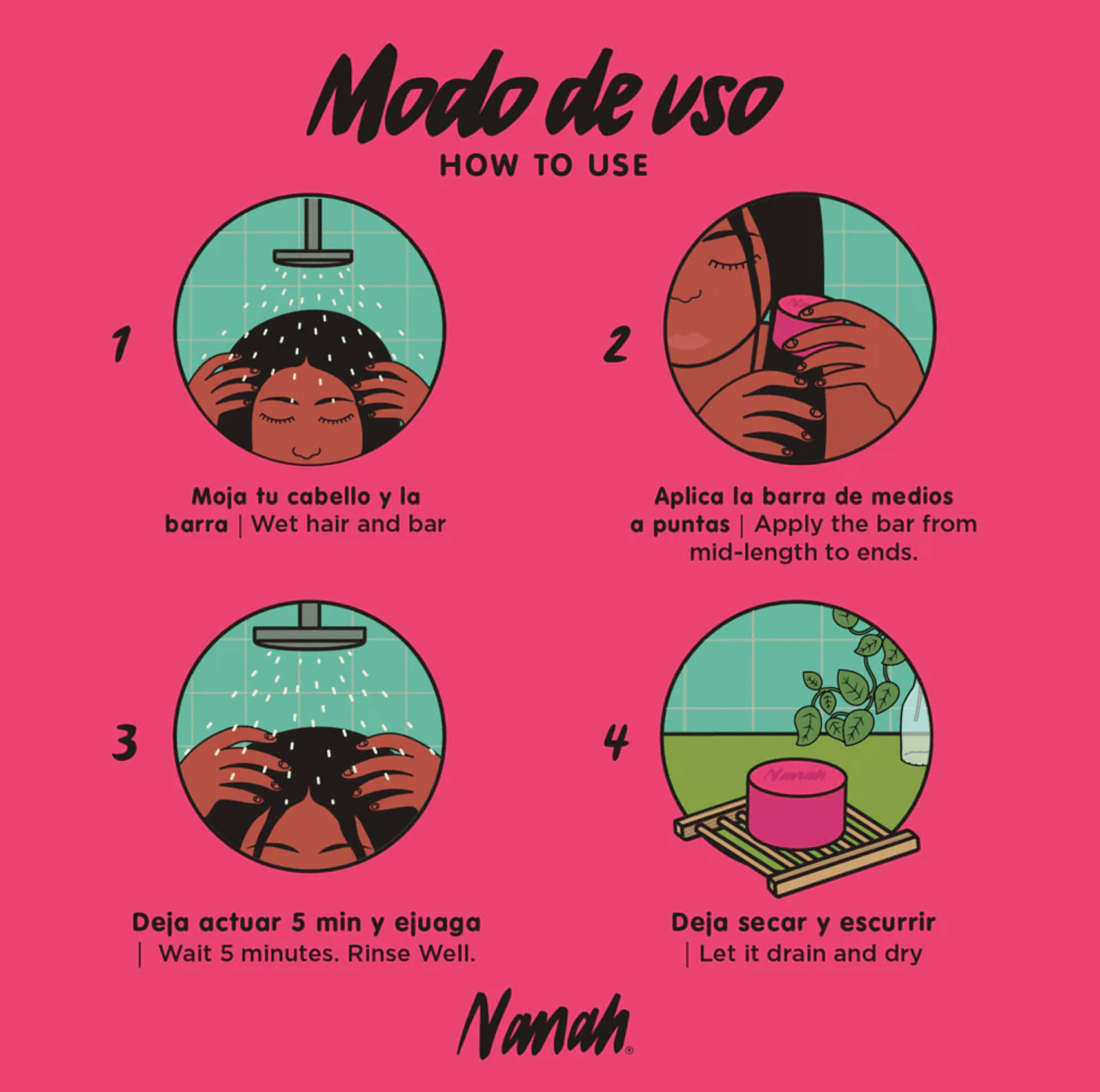 DILMUN Acondicionador sólido de Pitahaya Nanah