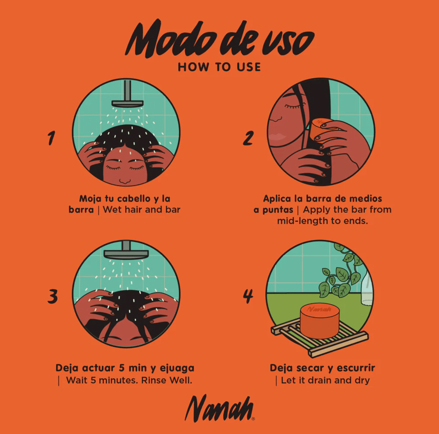 DILMUN Acondicionador sólido de romero menta 80g Nanah