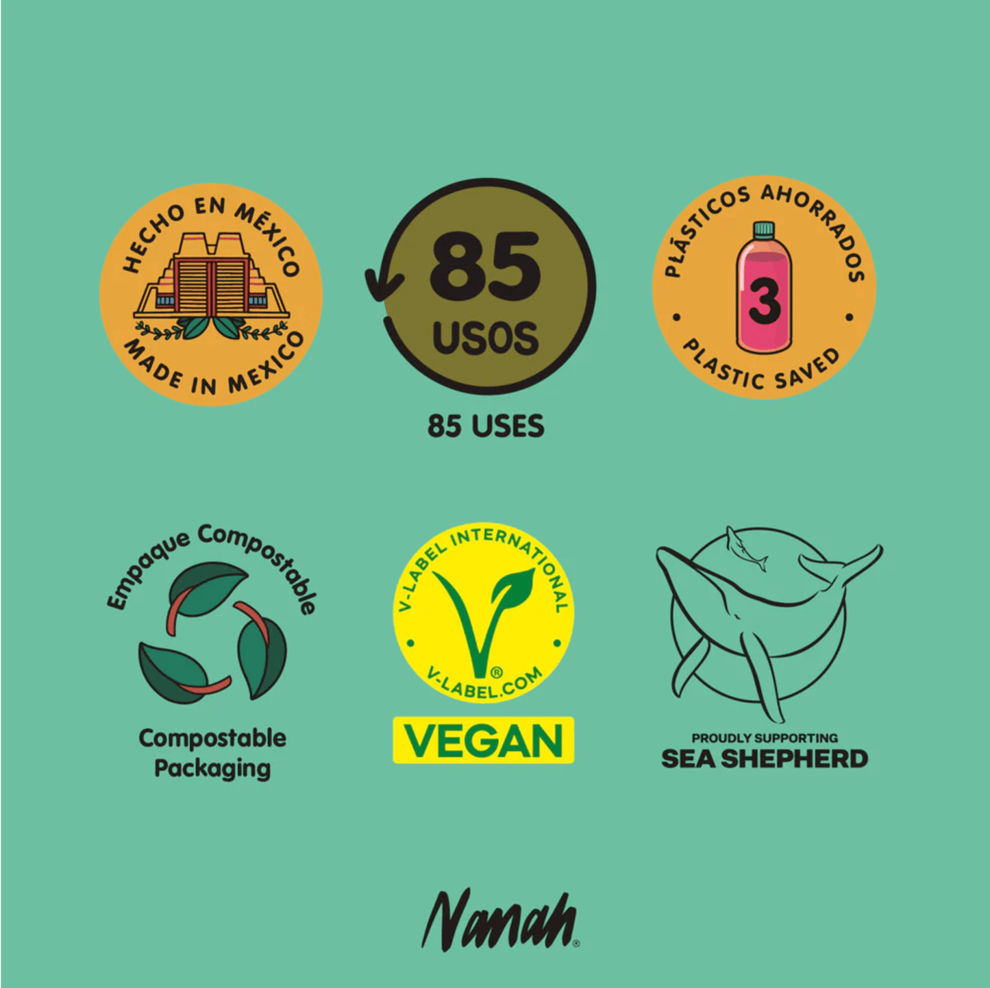 DILMUN Acondicionador sólido de romero menta 80g Nanah