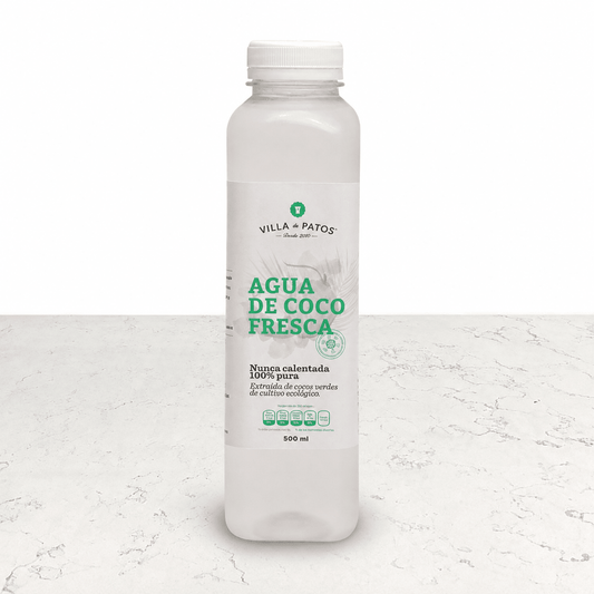 DILMUN Agua de coco orgánica 500ml Villa de Patos