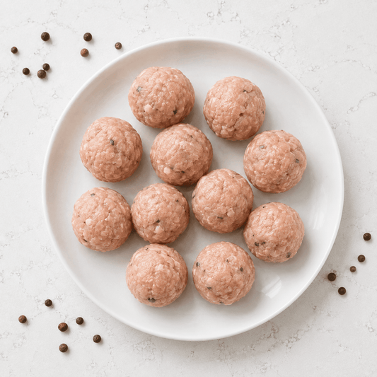 DILMUN Albóndigas de pollo de pastoreo 500g Indomitus