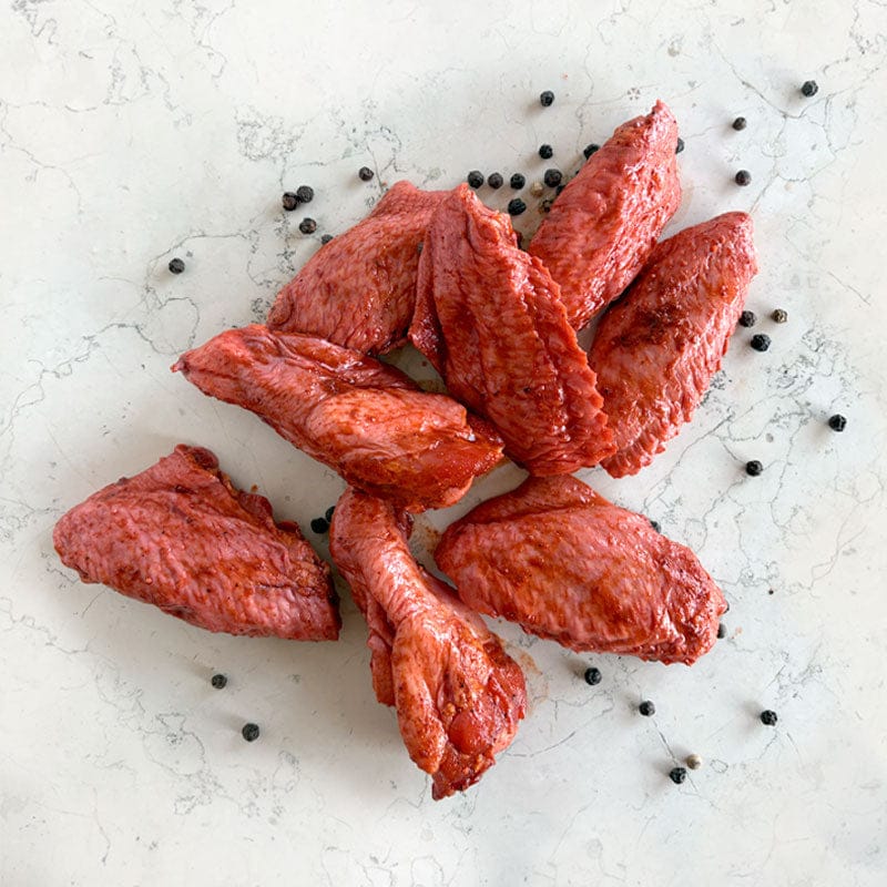 DILMUN Alitas de pollo orgánico marinadas búfalo 500g Indomitus