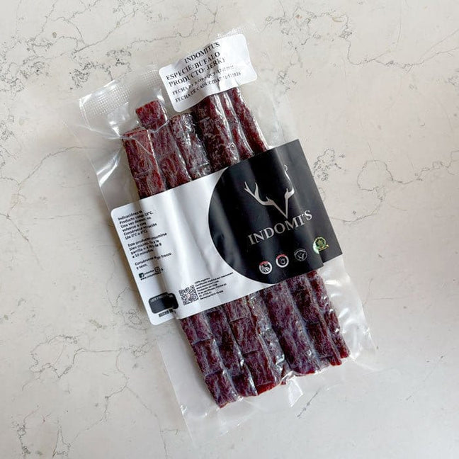 DILMUN Beef Jerky búfalo orgánico 100g Indomitus