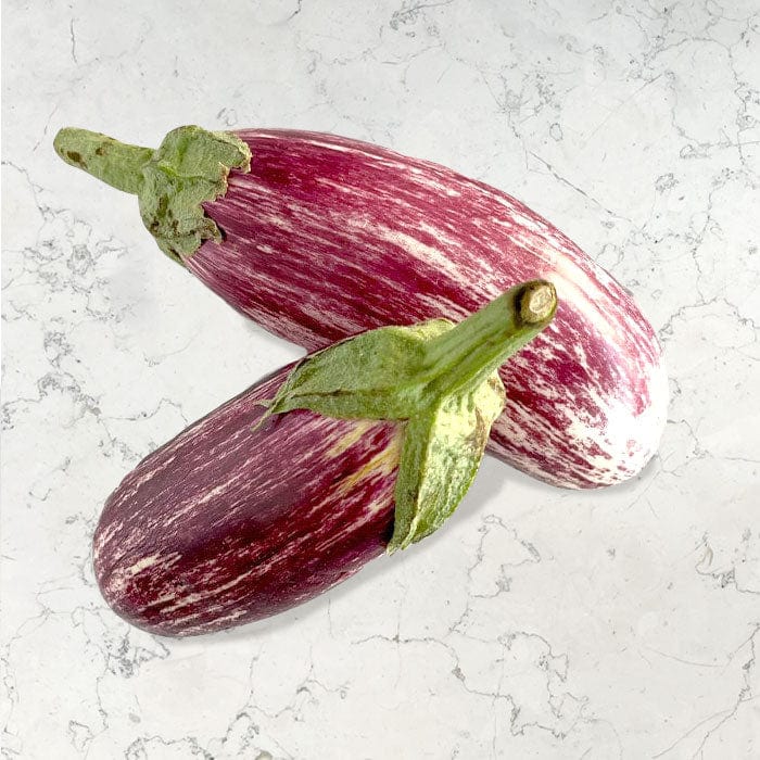 DILMUN Berenjena orgánica negra / rosa 1 pieza 400g aprox La Pausa