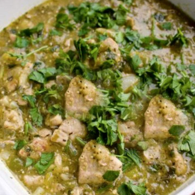 DILMUN Bistec de cerdo de pastoreo en salsa verde 500g Santa Pradera