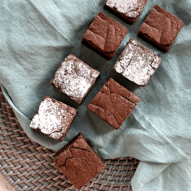 DILMUN Brownies de masa madre y chocolate amargo 8 piezas Nuro