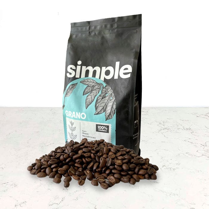 DILMUN Café organico en GRANO 500g Simple