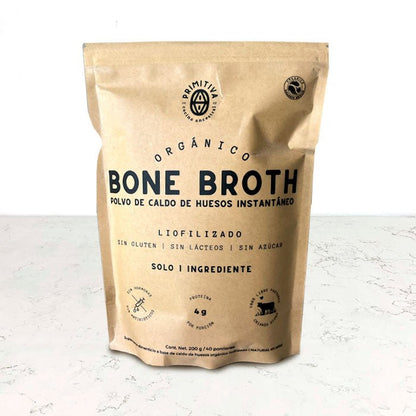 DILMUN Caldo de huesos orgánico natural liofilizado 200g Primitiva