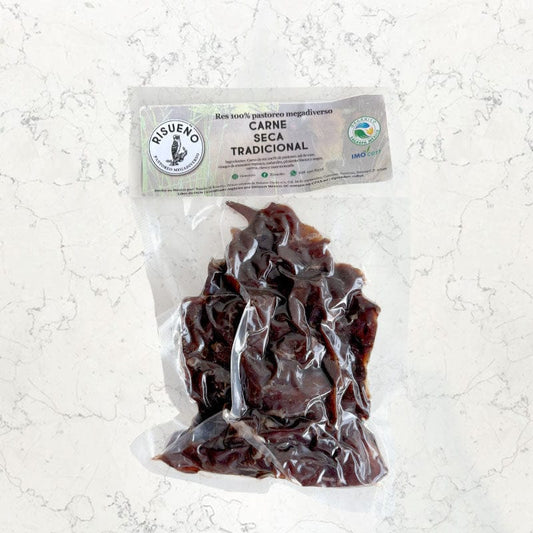 DILMUN Carne seca de res de pastoreo 150g Rancho Risueño