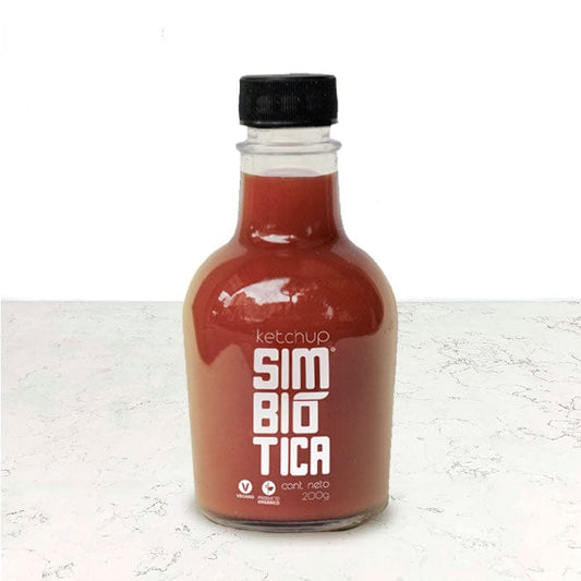 DILMUN Catsup o ketchup orgánica de jitomates fermentados 200g Simbiótica