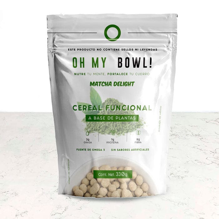 DILMUN Cereal Funcional sabor matcha 330g Oh My Bowl!