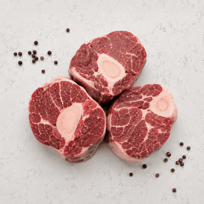 DILMUN Chambarete de res con hueso grass-fed 100% pastoreo 800g Tierra de Todos