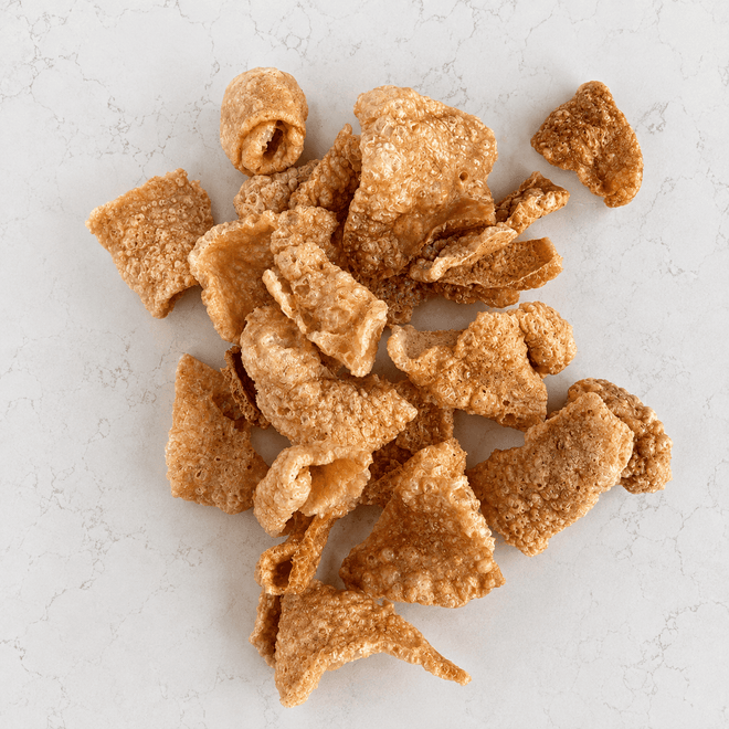 DILMUN Chicharrón de cerdo de pastoreo megadiverso 300g Rancho Risueño